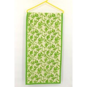 Vintage Couleur Table Runner By Bruno Lamy‎ Green Cotton 16"x72"